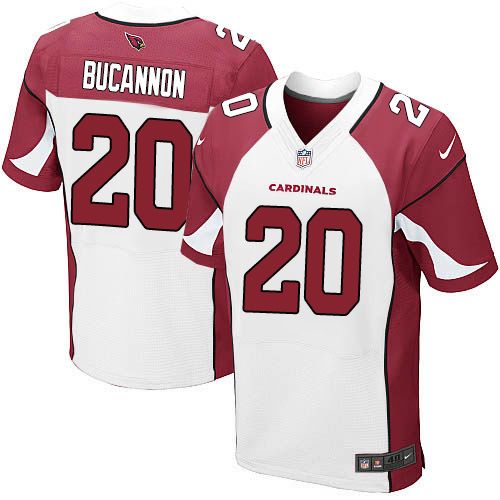 Nike Cardinals #20 Deone Bucannon White Men's Stitched NFL Vapor Untouchable Elite Jersey